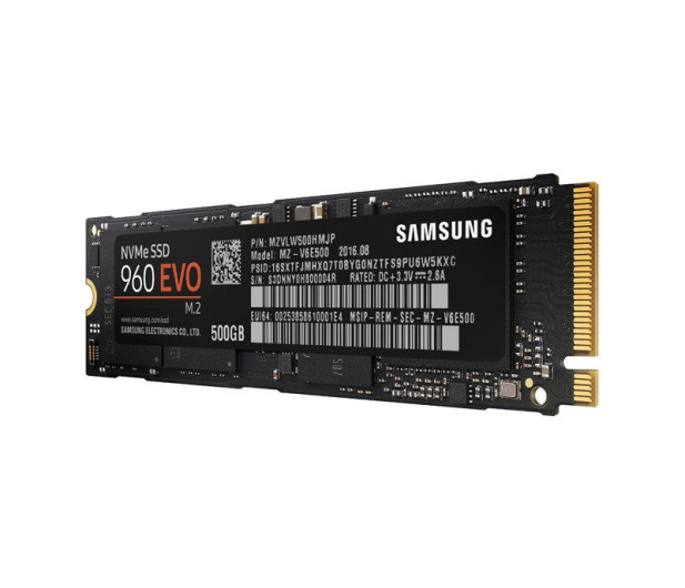 Samsung 500GB 1,8'' Seria 960 EVO M.2 2280 NVMe - 339262 - zdjęcie 3